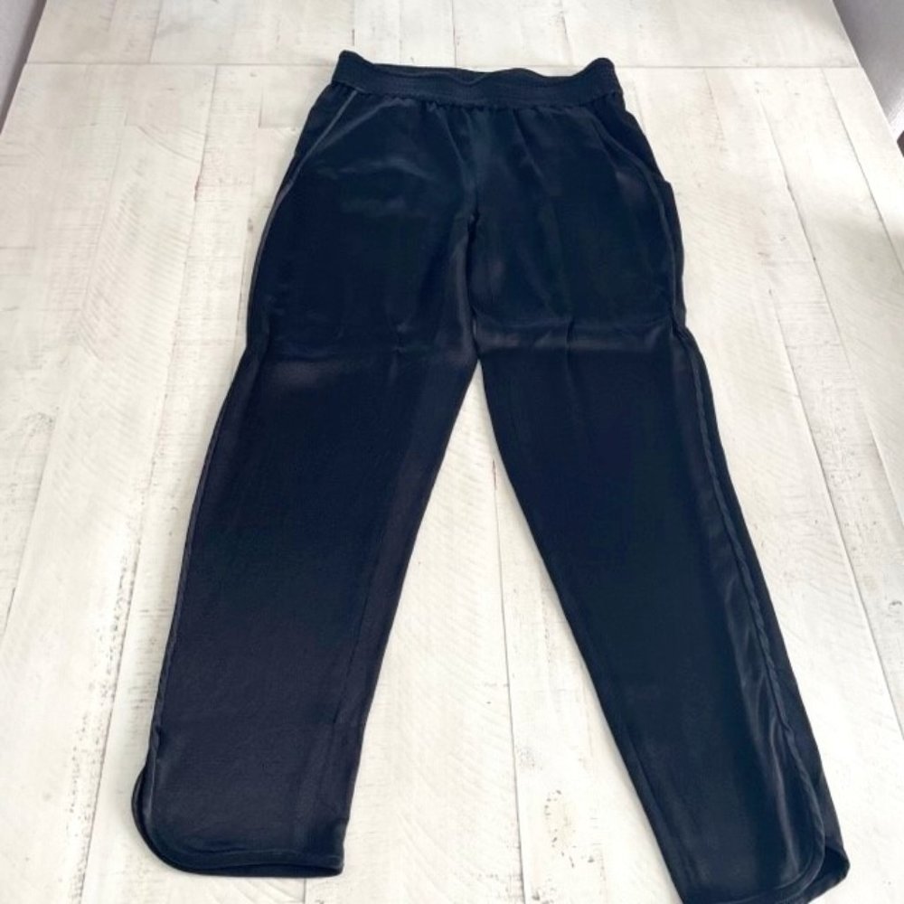 Zara Silk Black Pants